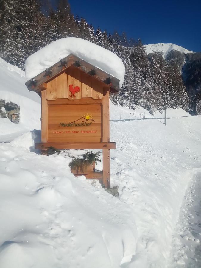 Chalet Niederhaushof 울티모 외부 사진